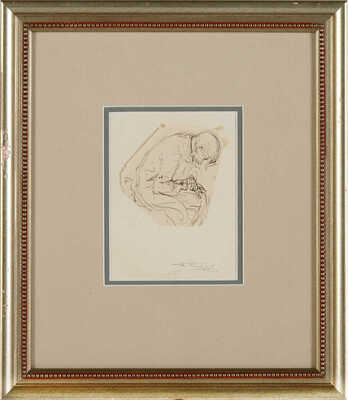 Маковский Владимир Егорович. Сидящий мужчина